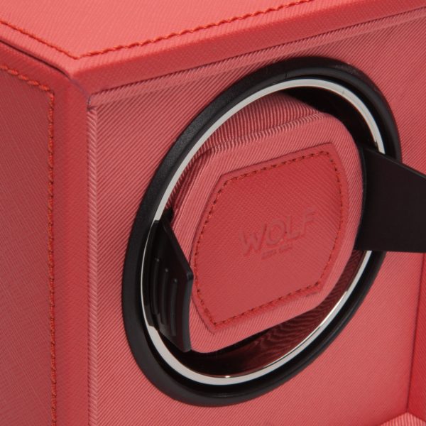 Wolf Cub Watch Winder in Coral