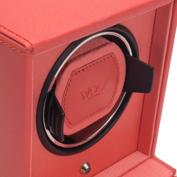 Wolf Cub Watch Winder in Coral