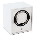 Wolf Lacquered Cub Watch Winder in white