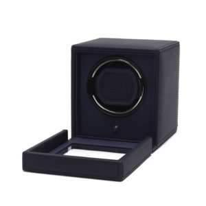 Wolf Cub Watch Winder with Cover in Navy