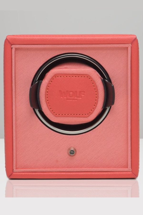 Wolf Cub Watch Winder in Coral