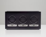 Wolf Meridian Triple Watch Winder in Black