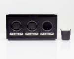 Wolf Meridian Triple Watch Winder in Black