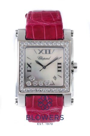 Chopard Steel Happy Sport 2 Square XL. reference 28/8448-20