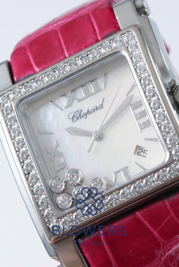 Chopard Steel Happy Sport 2 Square XL. reference 28/8448-20