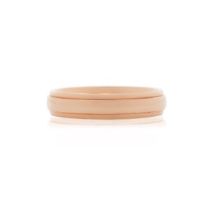 18ct Rose gold gents wedding band