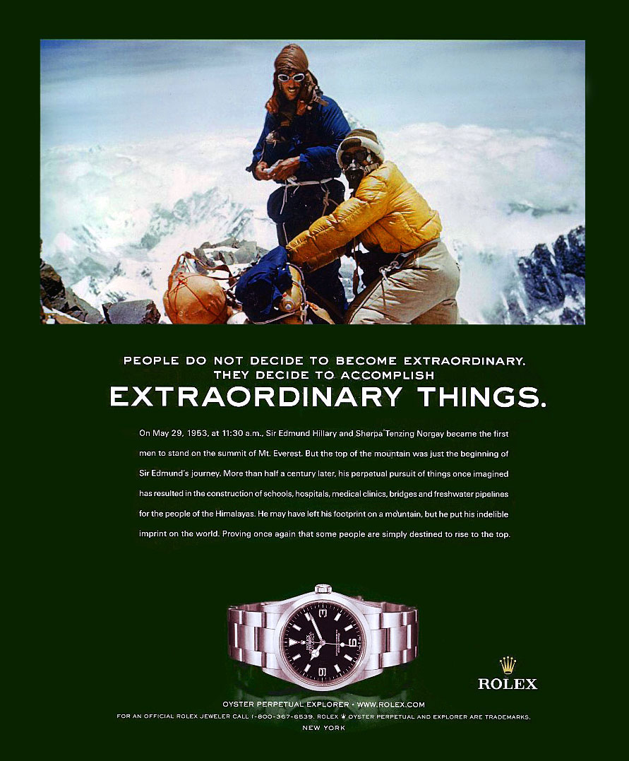 rolex explorer 1 history