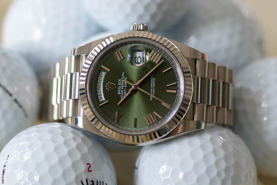 Rolex at The Masters, Rolex Day-Date, Green dial