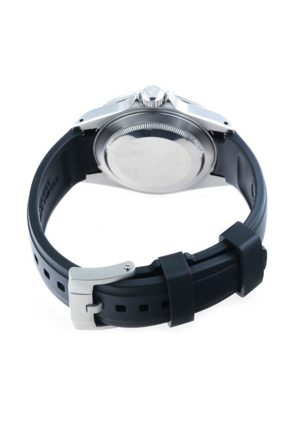 Everest Rolex Rubber Strap Black