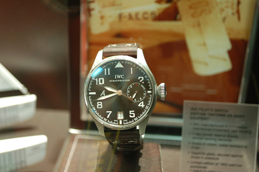 iwc pilot watch history