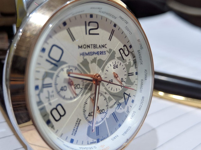 montblanc watch history