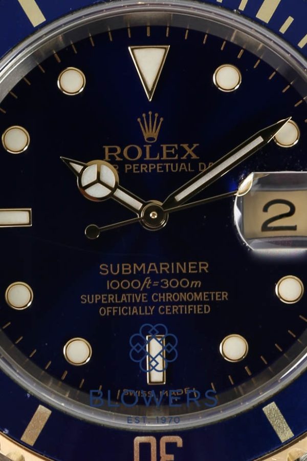 Rolex Bi-Metal Submariner Date 16613.