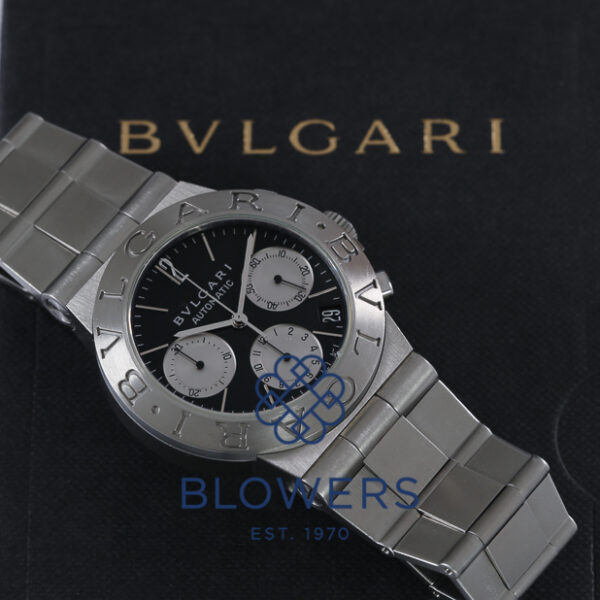 Bulgari Diagono Chronograph Automatic Stainless Steel Watch CH35S