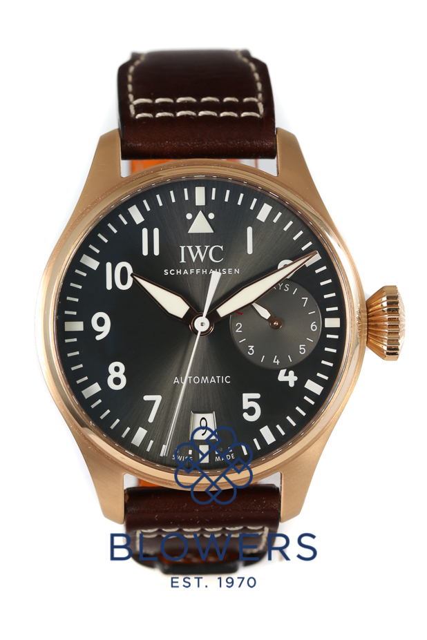 Iwc big pilot rose gold clearance