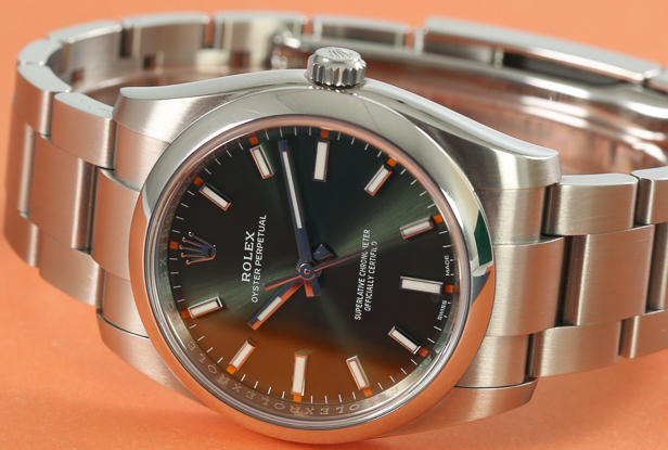 silver rolex oyster perpetual