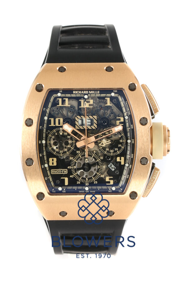 Richard Mille RM 011 AORG Ivory Felipe Massa Annual Calendar Flyback Chronograph