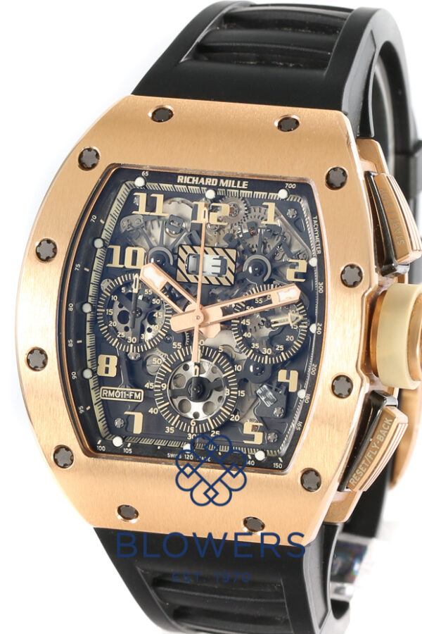 Richard Mille RM 011 AORG Ivory Felipe Massa Annual Calendar Flyback Chronograph