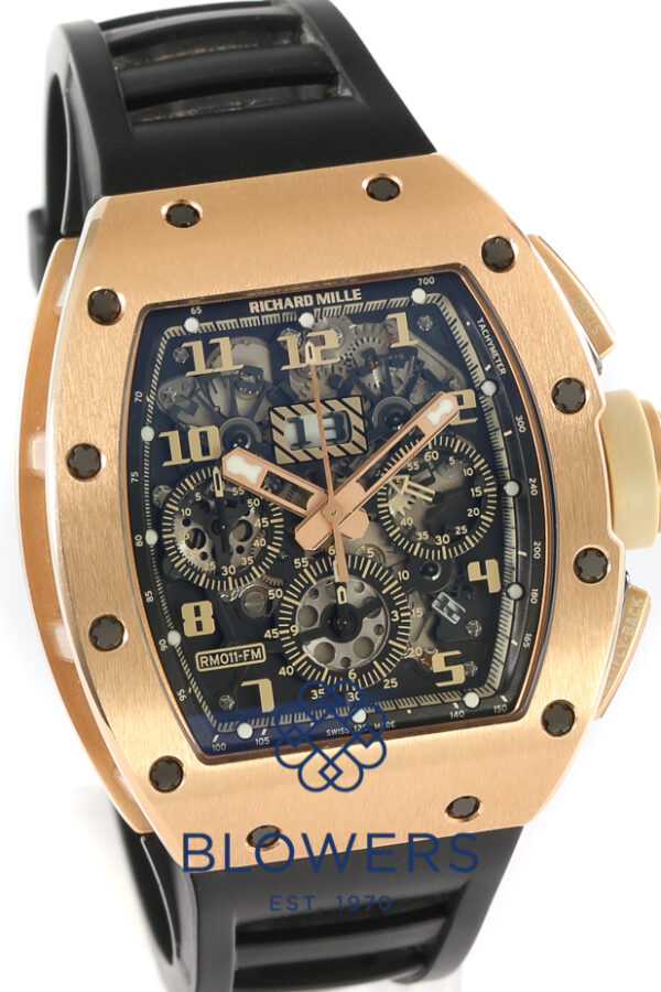 Richard Mille RM 011 AORG Ivory Felipe Massa Annual Calendar Flyback Chronograph