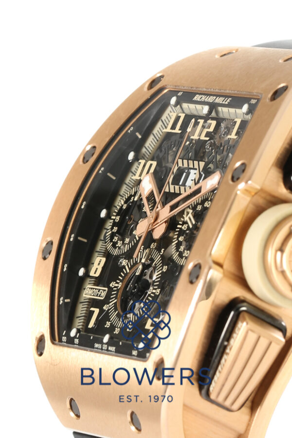 Richard Mille RM 011 AORG Ivory Felipe Massa Annual Calendar Flyback Chronograph