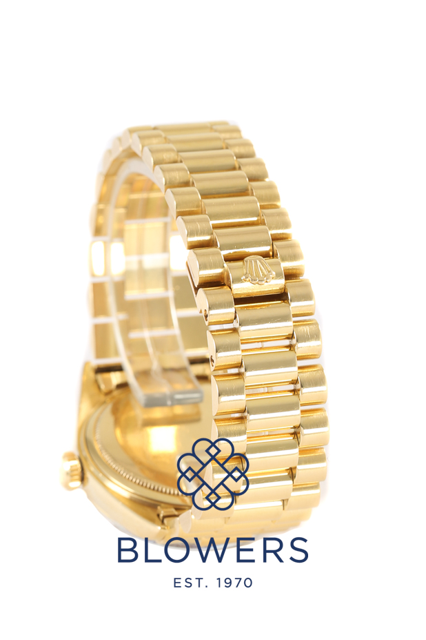 18k yellow sales gold rolex