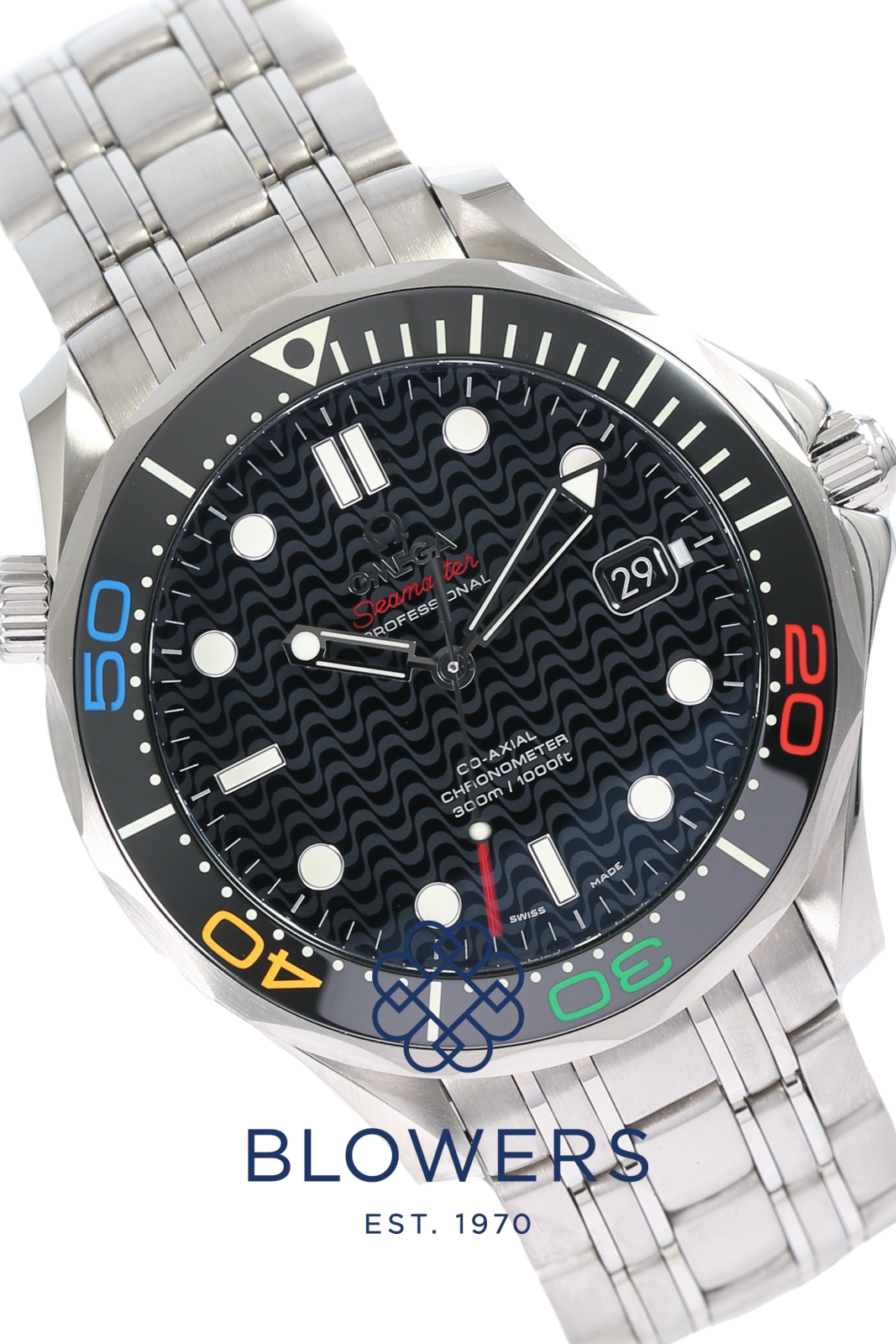 Omega Seamaster 300 Rio 2016 522.30.41.20.01.001 Blowers Jewellers