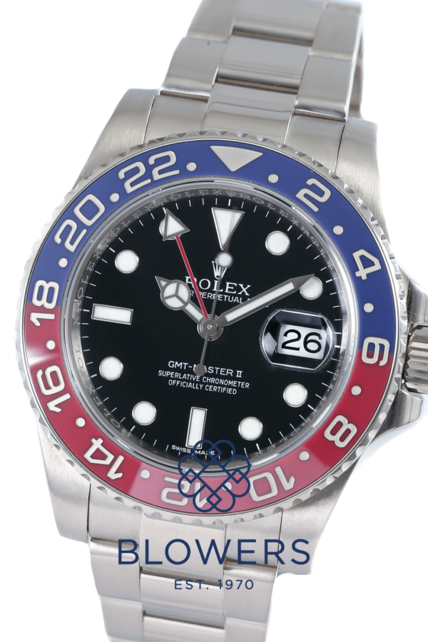 Rolex White Gold GMT Master II 116719BLRO