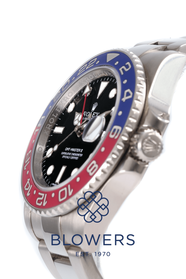 Rolex White Gold GMT Master II 116719BLRO