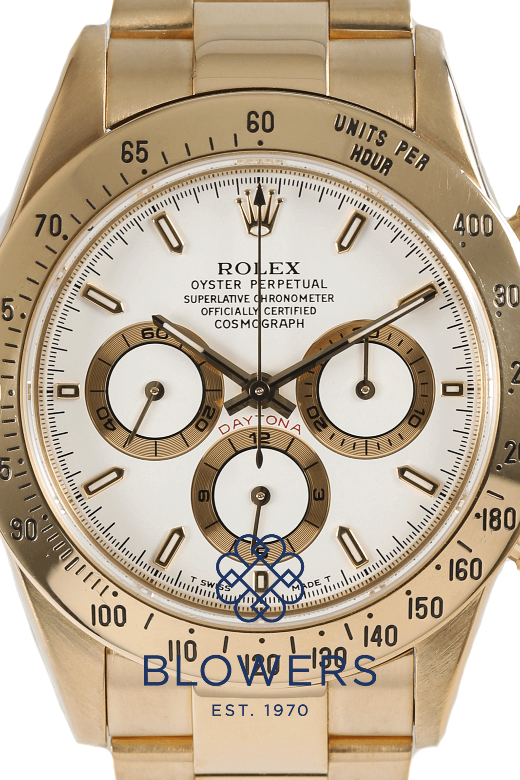 Rolex daytona yellow gold champagne dial deals