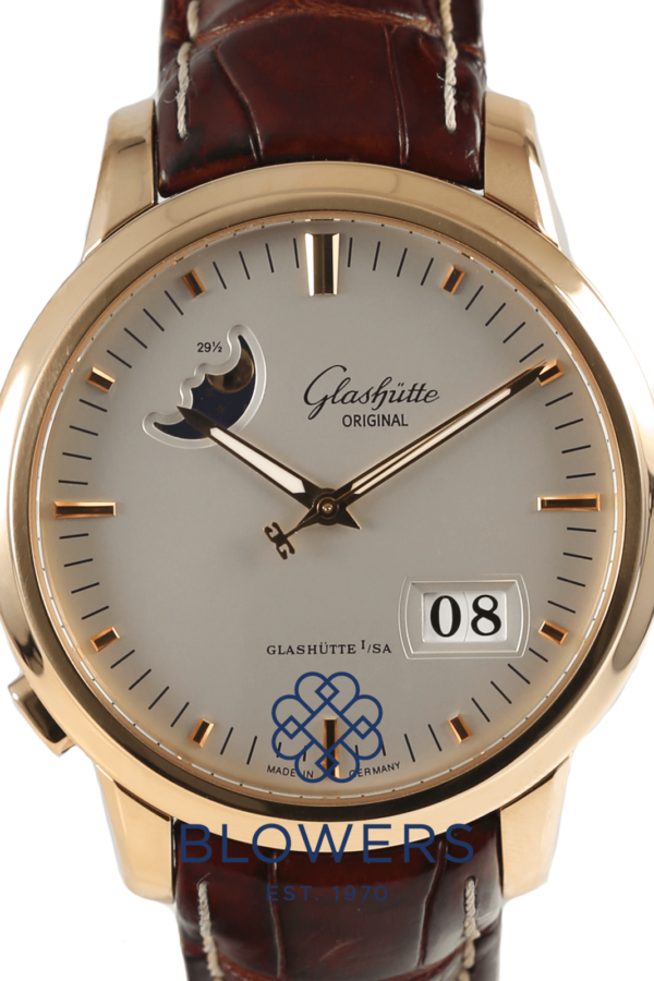 Glashutte Senator Panorama Date Moonphase 100-04-11-01-04