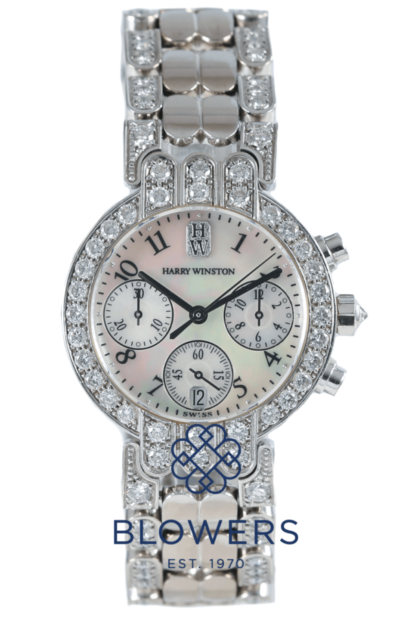 Harry Winston 18ct white gold Premiere 200UCQ32W