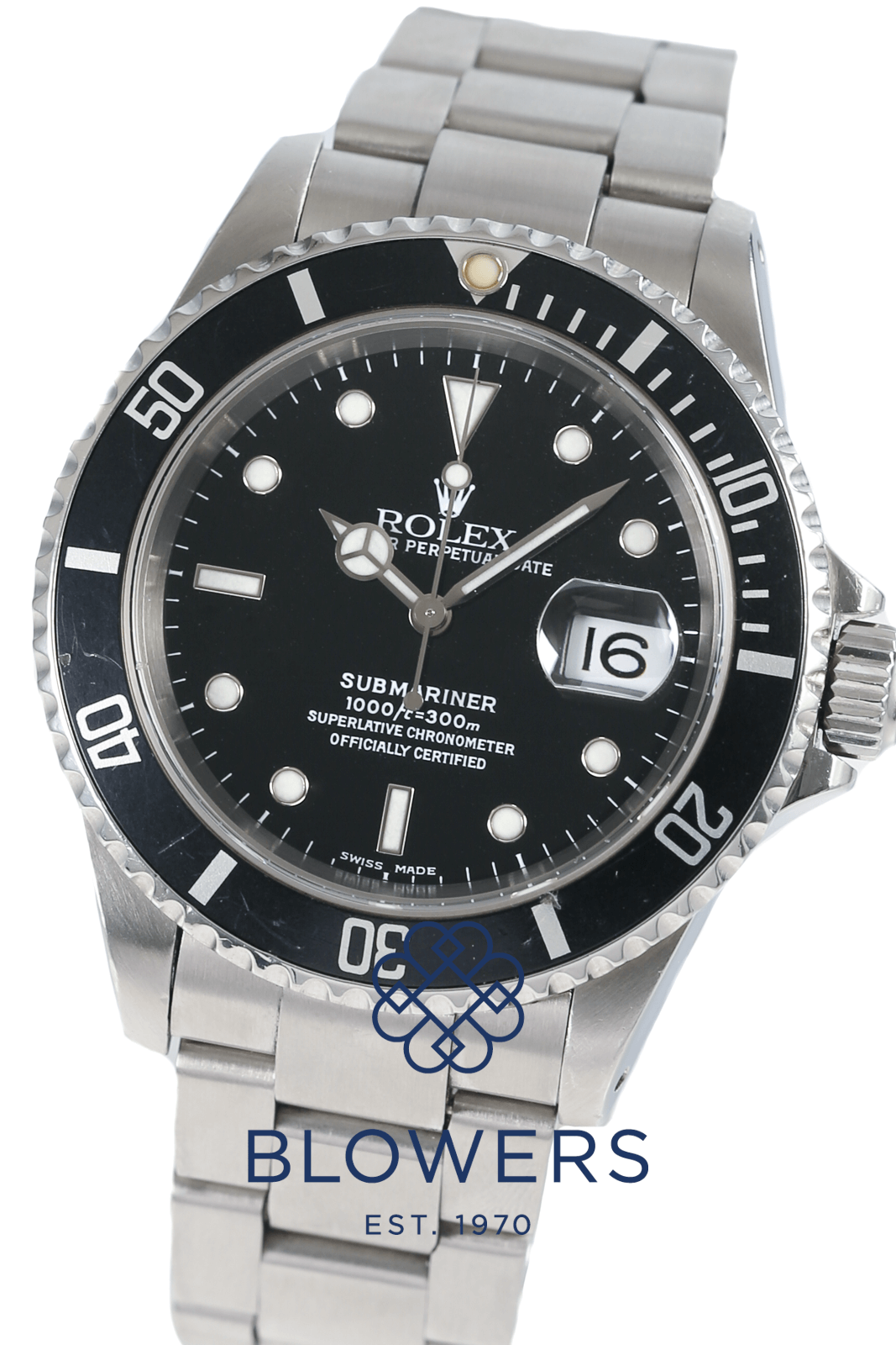 Rolex Submariner Date 16610 Blowers Jewellers
