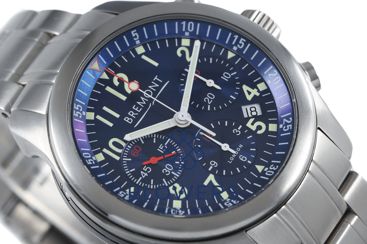 Bremont Pilot ALT1 P BL BR Blowers Jewellers