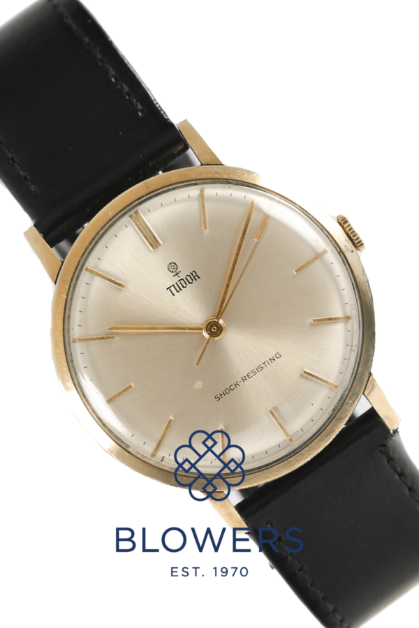 Tudor 9ct yellow gold vintage gentleman's wristwatch