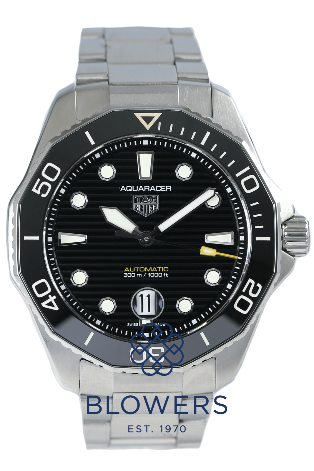 Black and silver tag watch 2025