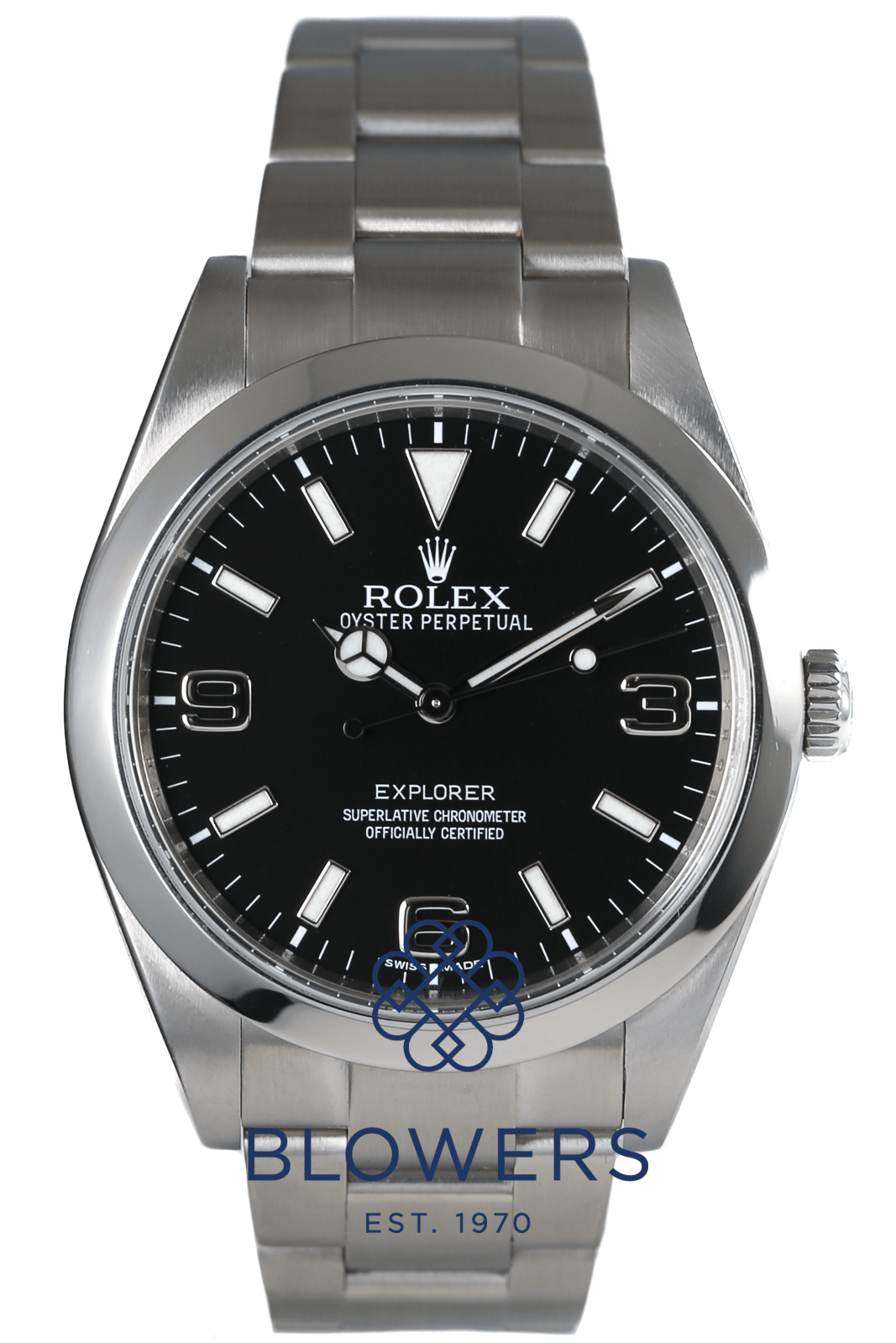 Rolex oyster perpetual explorer superlative chronometer officially certified discount