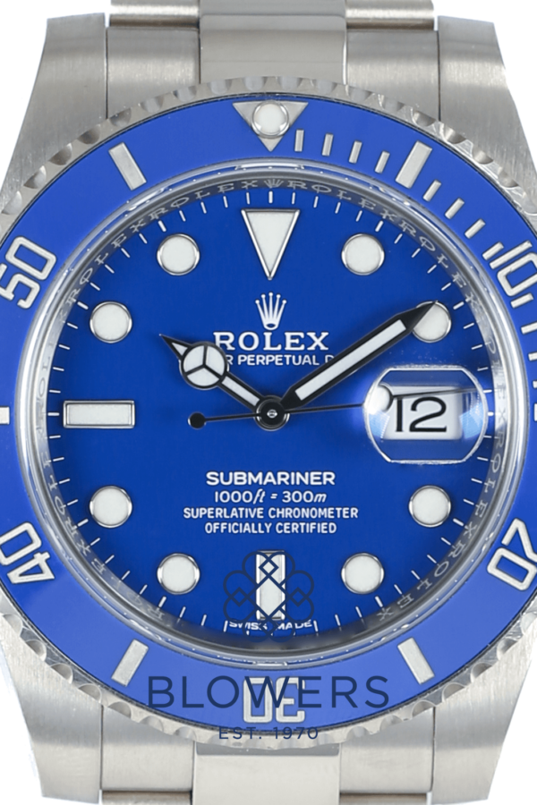 Rolex Oyster Perpetual Submariner Date "Smurf" 116619LB