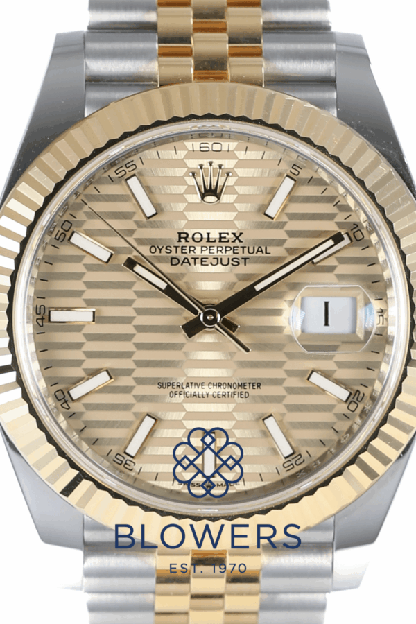 Rolex Datejust 12633 "Champagne Motif Dial"