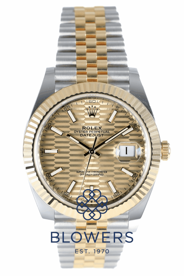 Rolex Datejust 12633 "Champagne Motif Dial"