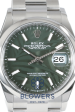Rolex Oyster Perpetual Datejust 'Palm Dial' 126200