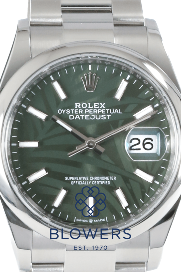 Rolex Oyster Perpetual Datejust 'Palm Dial' 126200