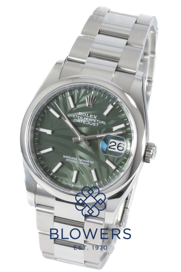 Rolex Oyster Perpetual Datejust 'Palm Dial' 126200