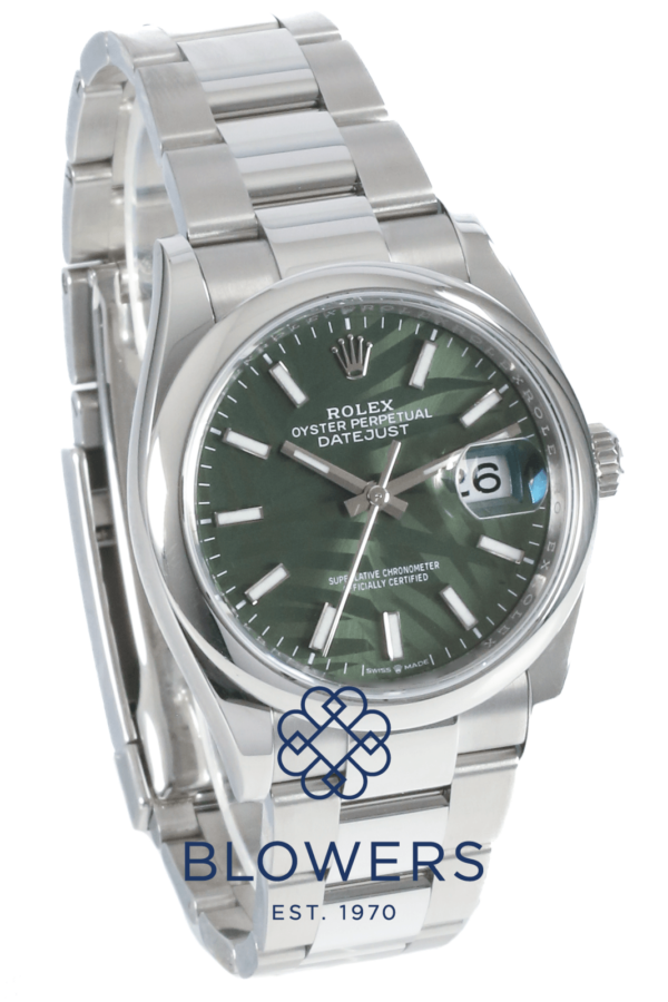 Rolex Oyster Perpetual Datejust 'Palm Dial' 126200