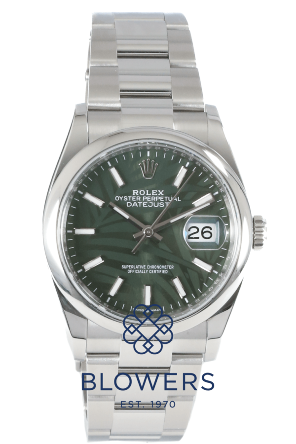 Rolex Oyster Perpetual Datejust 'Palm Dial' 126200