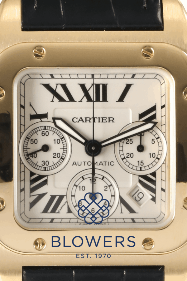 Cartier Santos 100 Chronograph XL W20096Y1