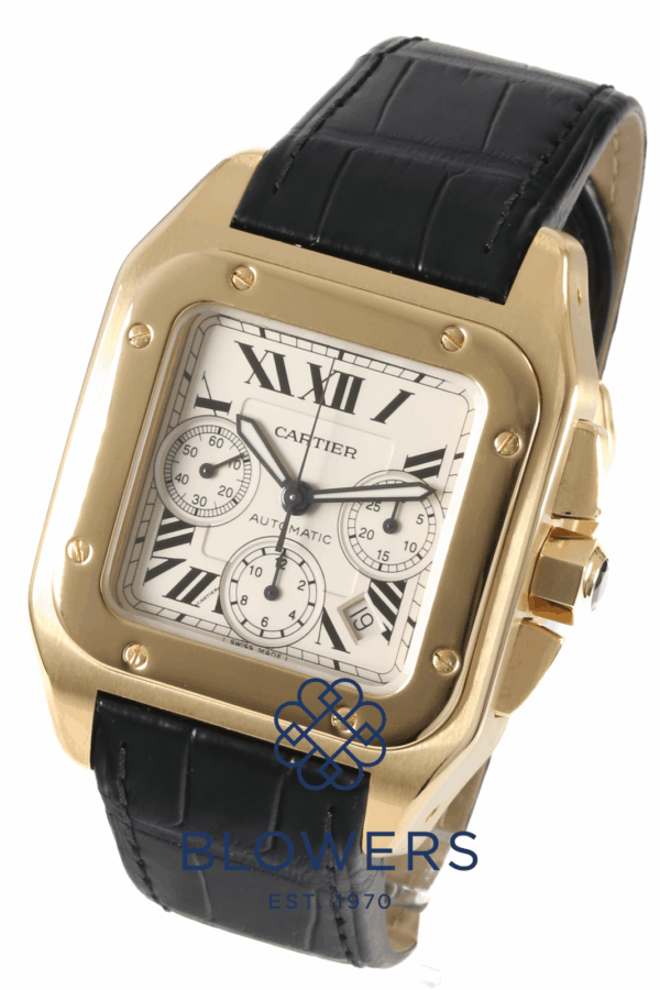 Cartier Santos 100 Chronograph XL W20096Y1