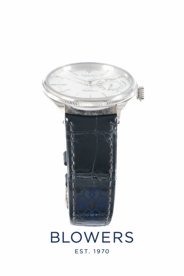 Rolex White Gold Cellini Date 50519