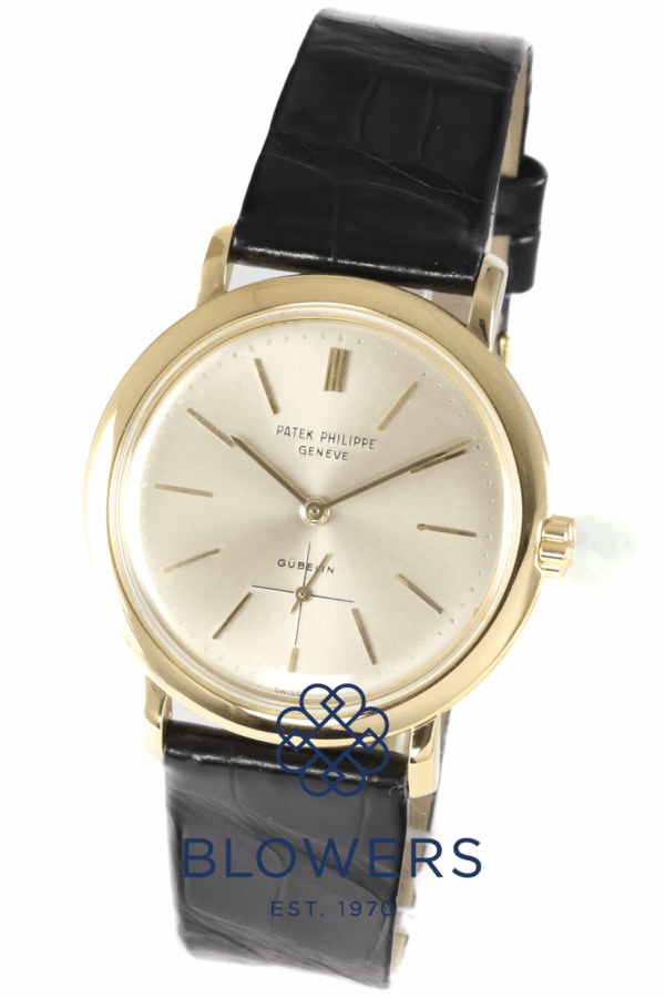 Patek Philippe Calatrava Double Signed 'Gubelin' Ref: 3440J-SCI