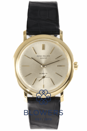 Patek Philippe Calatrava Double Signed 'Gubelin' Ref: 3440J-SCI