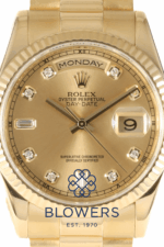 Rolex Oyster Perpetual Day-Date 118238