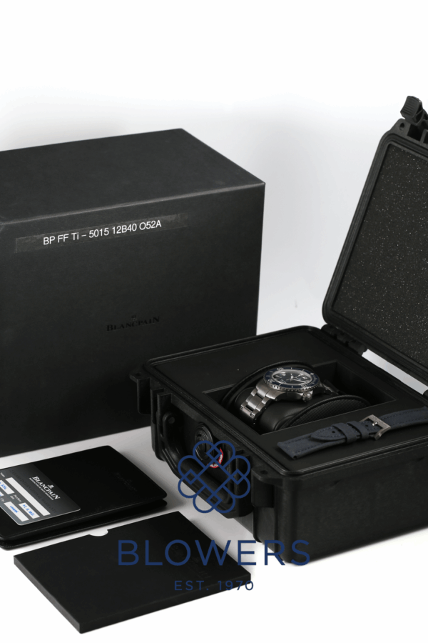 Blancpain Fifty Fathoms Titanium 5015-12B40-52A